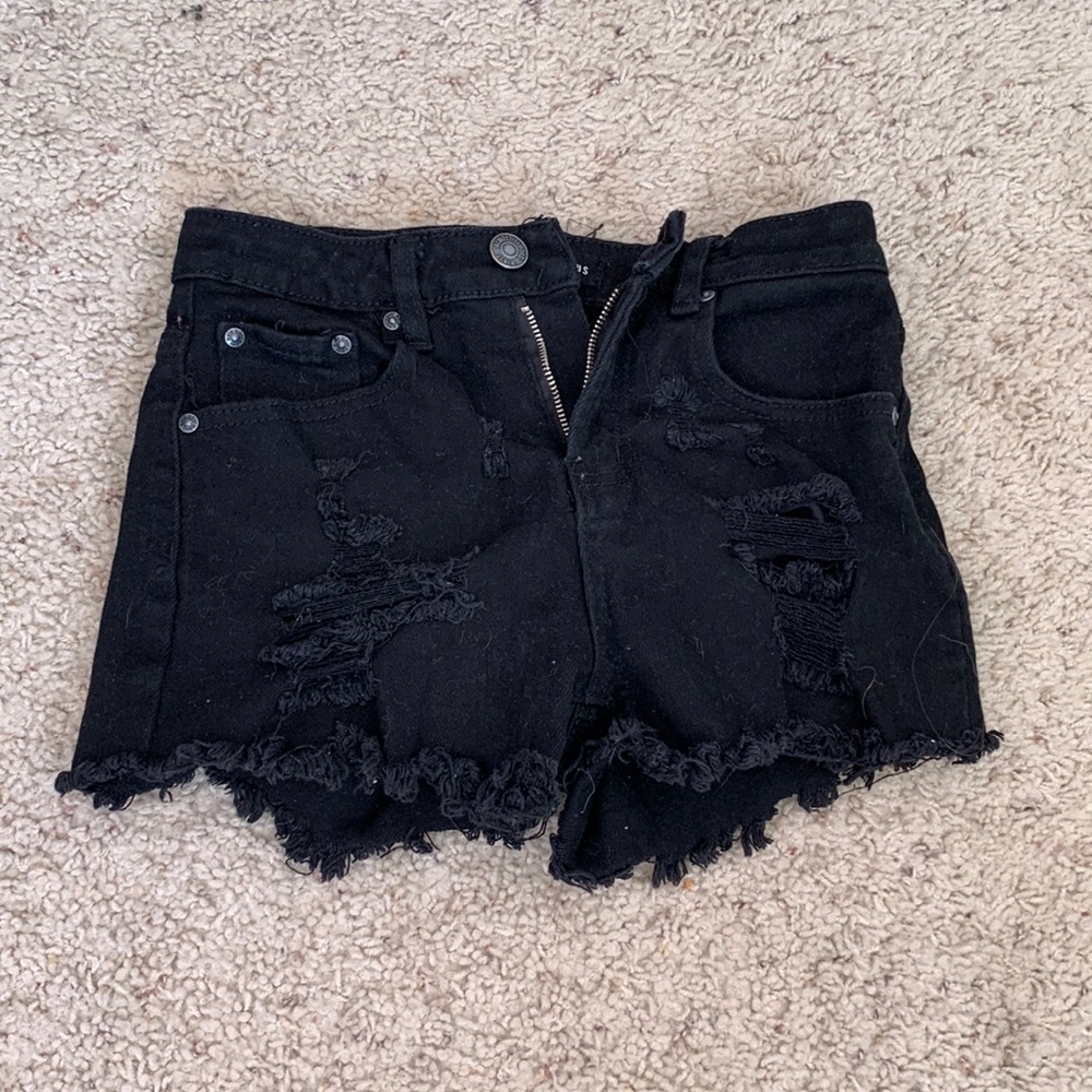 These are in good condition I haven’t worn them a lot they just got tight on me.